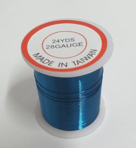 Beading Wire 28 gauge Blue 21 metre roll Beading Wire 28 gauge Blue 21 metre roll