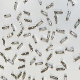 13mm Brooch Back Nickel .06 each 13mm Brooch Back Nickel .06 each