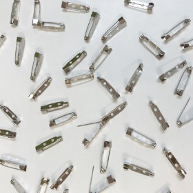 25mm Brooch Back Nickel .08 each 25mm Brooch Back Nickel .08 each