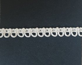 Rayon Loop Braid Natural, Cut length 13metres Rayon Loop Braid Natural, Cut length 13metres