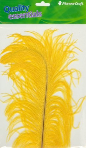 Ostrich Drab 13-15in, Gold Ostrich Drab 13-15in, Gold