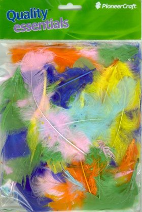 Turkey Feathers Assorted Mix 7grams Turkey Feathers Assorted Mix 7grams
