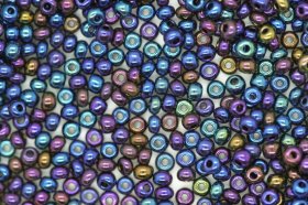 Czech Seed 11/0I R Iris; Blue Iris 25g Czech Seed 11/0I R Iris; Blue Iris 25g