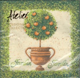DecoArt Decor Napkin Jardin. 20p. DecoArt Decor Napkin Jardin. 20p.
