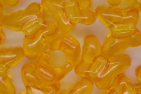Butterfly Bead Transparent; Sungold 25g (56p) Butterfly Bead Transparent; Sungold 25g (56p)