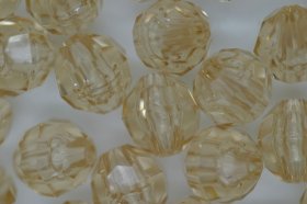 8mm Facet Transparent; Pale Ginger 250g (approx 975p) 8mm Facet Transparent; Pale Ginger 250g (approx 975p)