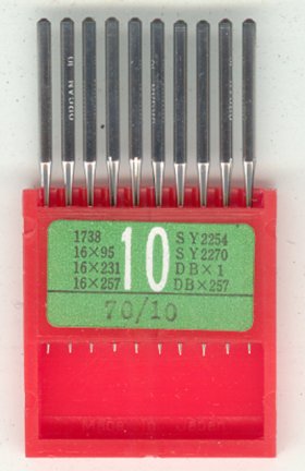Overlocking Needles 70/10 (pack x10) Overlocking Needles 70/10 (pack x10)