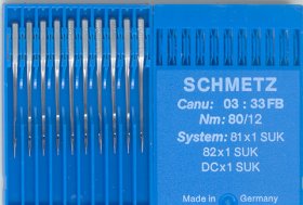 Overlocking Schmetz 80 (pack x10) Overlocking Schmetz 80 (pack x10)