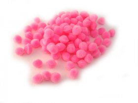Pom Poms / Chenille Poms/ 10mm Blossom Pink Pom Poms / Chenille Poms/ 10mm Blossom Pink