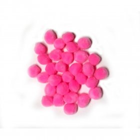 Pom Poms / Chenille Poms/ 13mm Blossom Pink Pom Poms / Chenille Poms/ 13mm Blossom Pink