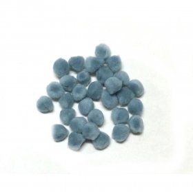 Pom Poms / Chenille Poms/ 13mm Grey Pom Poms / Chenille Poms/ 13mm Grey