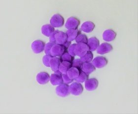 Pom Poms / Chenille Poms/ 13mm Lilac Pom Poms / Chenille Poms/ 13mm Lilac