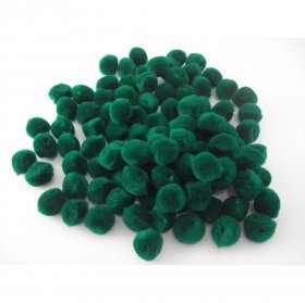 Pom Poms / Chenille Poms/ 20mm Emerald Pom Poms / Chenille Poms/ 20mm Emerald