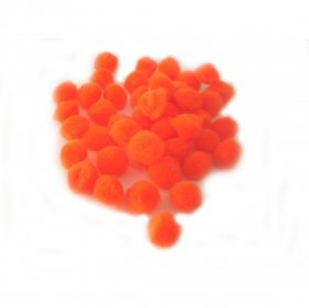 Pom Poms 20mm 100p; Orange Pom Poms 20mm 100p; Orange