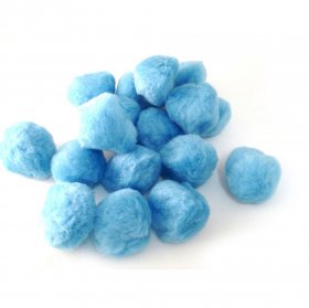 Pom Poms / Chenille Poms/ 50mm Light Blue Pom Poms / Chenille Poms/ 50mm Light Blue