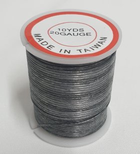 Beading Wire 20 gauge Silver 9 meter roll Beading Wire 20 gauge Silver 9 meter roll