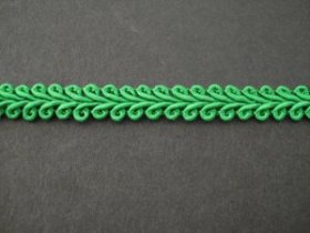 Gimp Braid Emerald, price per mt Gimp Braid Emerald, price per mt
