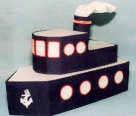 Tug Boat Tissue Box Tug Boat Tissue Box