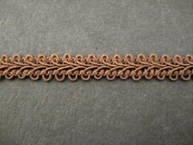 Gimp Braid Brown, price per mt Gimp Braid Brown, price per mt