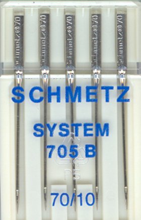 Schmetz 705B Machine System Size 70 (Pkt 5) Schmetz 705B Machine System Size 70 (Pkt 5)