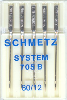 Schmetz 705B Machine System Size 80 Schmetz 705B Machine System Size 80