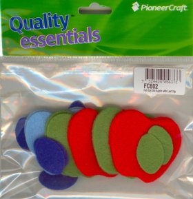 Felt Cut Out Apple Felt Cut Out Apple