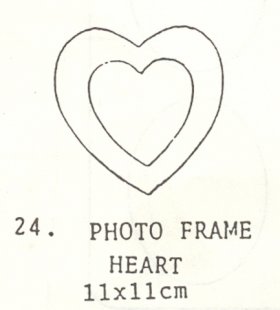 Small Heart Photo Frame Kit Small Heart Photo Frame Kit