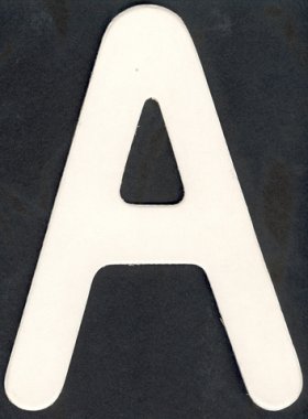Upper Case Alphabet (A)1 piece Upper Case Alphabet (A)1 piece