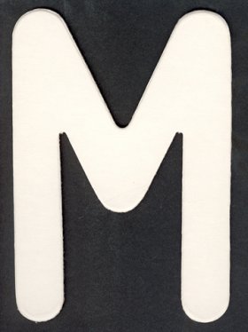 Upper Case Alphabet (M)1 piece Upper Case Alphabet (M)1 piece