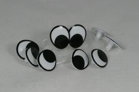 Comic Eyes 10p 27 x 22mm 1 Pair Comic Eyes 10p 27 x 22mm 1 Pair