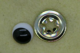 Eyes Small Comical, 10mm round 1 Pair Eyes Small Comical, 10mm round 1 Pair