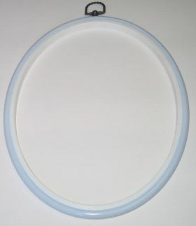 Flexi Hoop Oval 8x10in; L Blue 1p Flexi Hoop Oval 8x10in; L Blue 1p