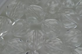 8mm Czech Fire Polished Facet Beads Crystal 100g 8mm Czech Fire Polished Facet Beads Crystal 100g