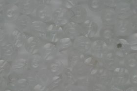 4mm Czech Round Bead; Transparent Crystal 25 grams 4mm Czech Round Bead; Transparent Crystal 25 grams
