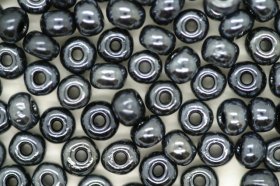 Czech Seed 5/0I R Iris; Gun Metal 100g Czech Seed 5/0I R Iris; Gun Metal 100g