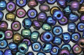 Czech Seed 5/0I R Iris; Blue Iris 100g Czech Seed 5/0I R Iris; Blue Iris 100g