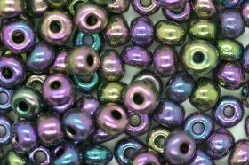 Czech Seed 5/0I R Iris; Red Iris 100g Czech Seed 5/0I R Iris; Red Iris 100g