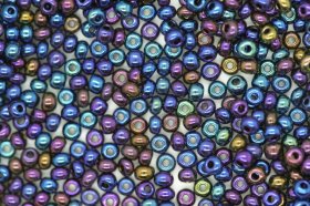 Czech Seed 11/0I R Iris; Blue Iris 100g Czech Seed 11/0I R Iris; Blue Iris 100g