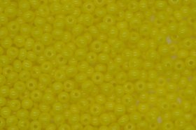 Czech Seed 11/0 R Opaque; Yellow 100g Czech Seed 11/0 R Opaque; Yellow 100g