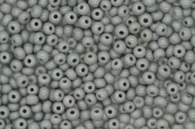 Czech Seed 11/0 R Opaque; Grey 100g Czech Seed 11/0 R Opaque; Grey 100g