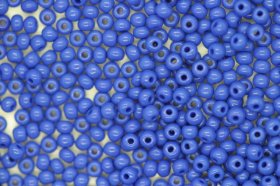 Czech Seed 11/0 R Opaque; Mid Blue 100g Czech Seed 11/0 R Opaque; Mid Blue 100g