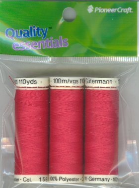 Gutermann 100m Red per each roll Gutermann 100m Red per each roll