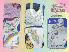 DecoArt Liquid Sequins Sampler 6 DecoArt Liquid Sequins Sampler 6