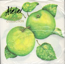 DecoArt Decor Napkin Green Apples. 20p. DecoArt Decor Napkin Green Apples. 20p.