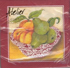 DecoArt Decor Napkin Fruit Bowl. 20p. DecoArt Decor Napkin Fruit Bowl. 20p.
