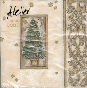 DecoArt Decor Napkin Gold Tree. 20p. DecoArt Decor Napkin Gold Tree. 20p.