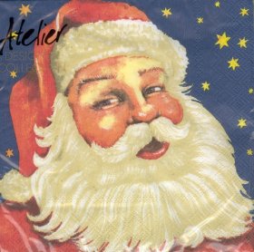 DecoArt Decor Napkin Santa. 20p. DecoArt Decor Napkin Santa. 20p.
