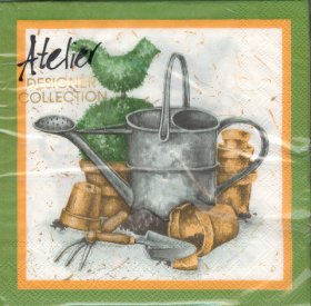 DecoArt Decor Napkin The Garden. 20p. DecoArt Decor Napkin The Garden. 20p.