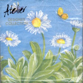DecoArt Decor Napkin Daisies. 20p. DecoArt Decor Napkin Daisies. 20p.