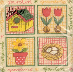 DecoArt Decor Napkin Country Garden. 20p. DecoArt Decor Napkin Country Garden. 20p.